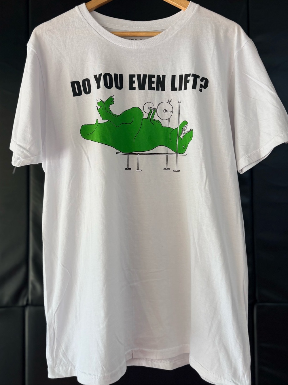 Hot Topic/Black Matter | "Do You Even Lift?" Funny T-Rex Meme Tee - Men's XL